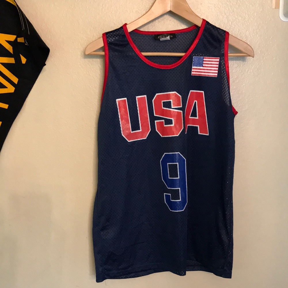 Michael Jordan Shelor Practice Jersey #9 USA M